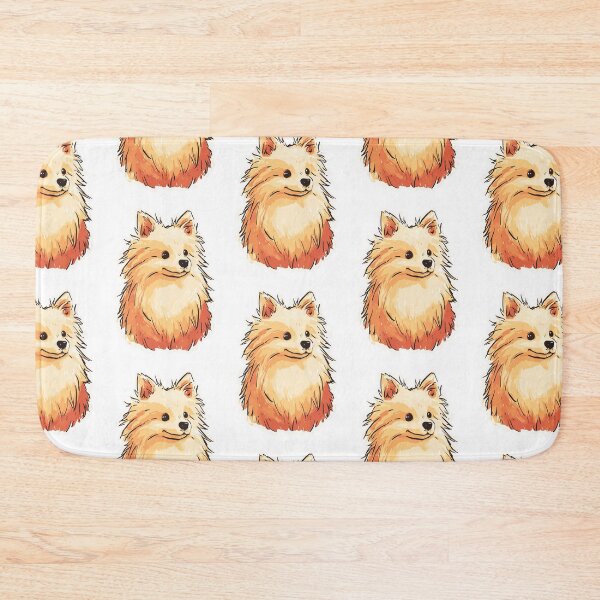 Item preview, Playful Pomeranian Dog Art designed and sold by bapupa.