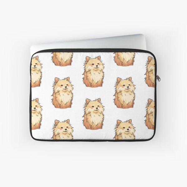 Item preview, Fluffy Pomeranian Dog Art designed and sold by bapupa.