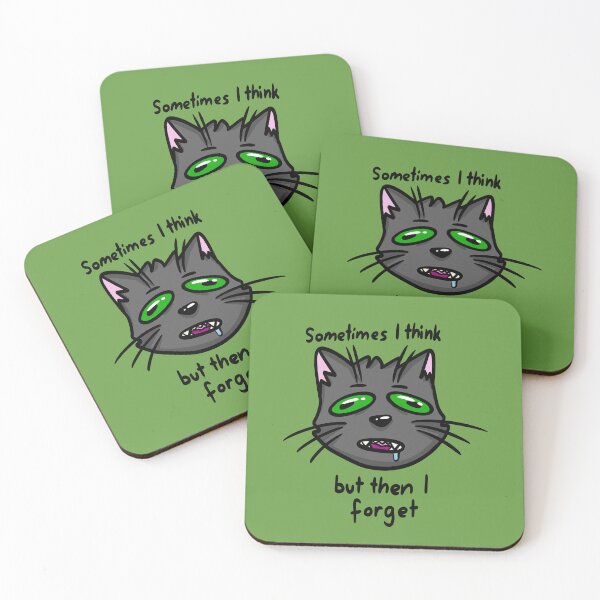 Item preview, Sometimes I think cat designed and sold by Tamgelika.