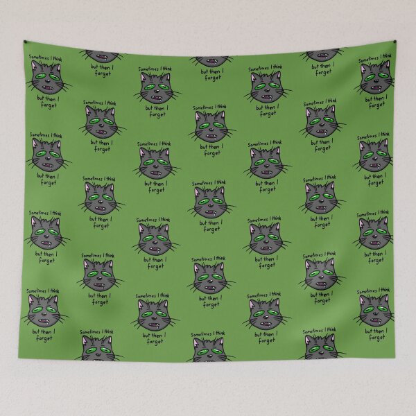 Item preview, Sometimes I think cat designed and sold by Tamgelika.