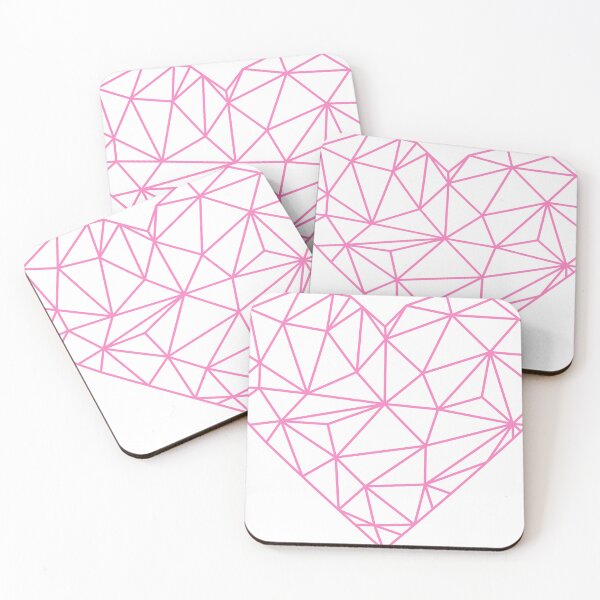 Item preview, Heart Polygon designed and sold by Anja-Selena Design.
