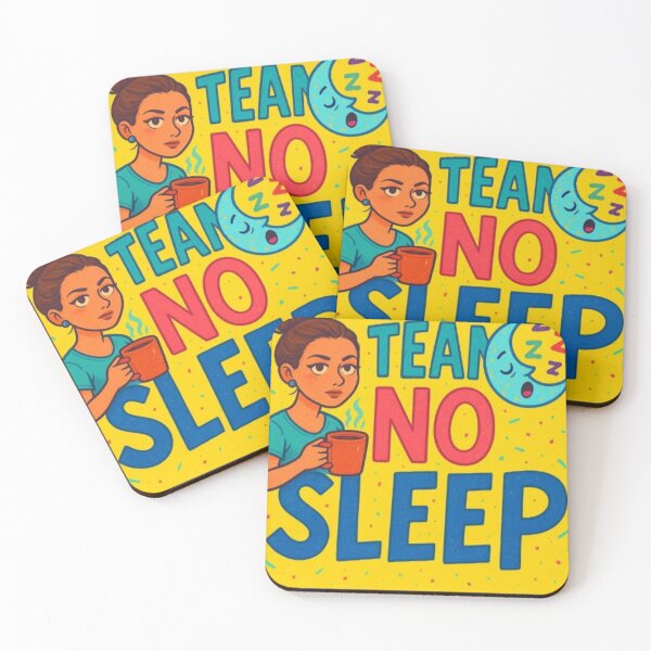 Item preview, Team No Sleep designed and sold by MidnightMoodCo.