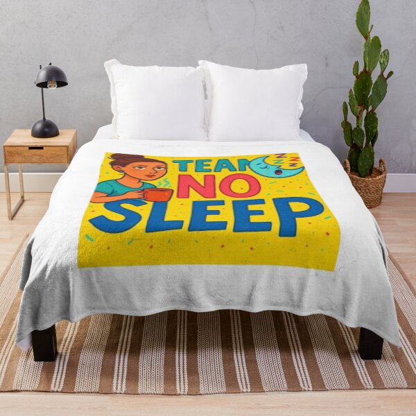 Item preview, Team No Sleep designed and sold by MidnightMoodCo.