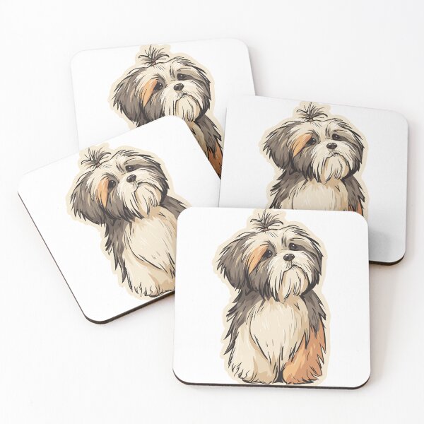 Item preview, Charming Shih Tzu Dog Art designed and sold by bapupa.