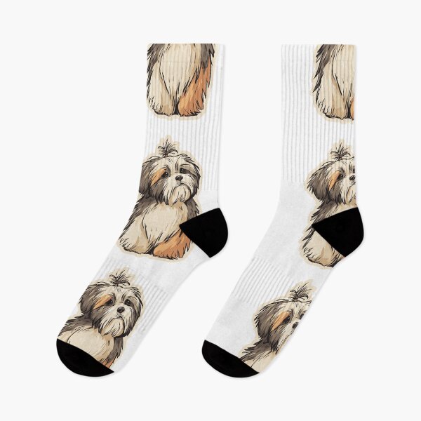 Item preview, Charming Shih Tzu Dog Art designed and sold by bapupa.