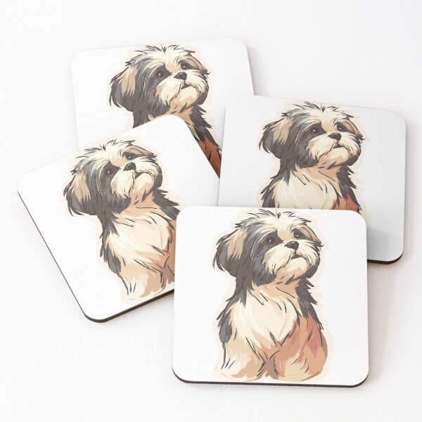 Item preview, Adorable Shih Tzu Dog Art designed and sold by bapupa.