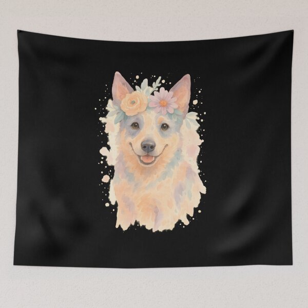 Item preview, Boho Vibes Cattle Dog designed and sold by Uglyandcute.