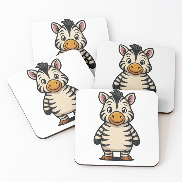 Item preview, A Cute cartoon-style zebra designed and sold by Floter80.