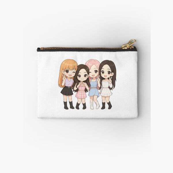 Item preview, Kpop Girl Group Blackpink Lisa, Jennie, Rosé, and Jisoo Chibi Anime Art | SugarCase designed and sold by SugarCase.