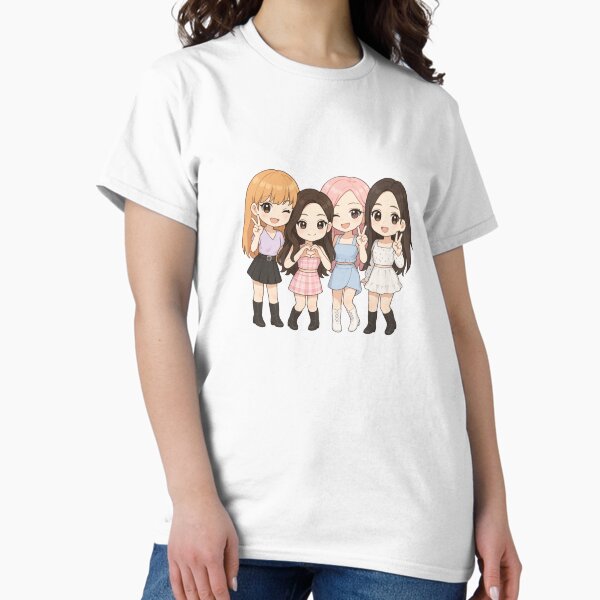 Item preview, Kpop Girl Group Blackpink Lisa, Jennie, Rosé, and Jisoo Chibi Anime Art | SugarCase designed and sold by SugarCase.