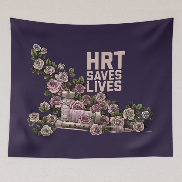Item preview, HRT Saves Lives E designed and sold by Art by Veya.