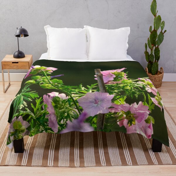 Item preview, Malva flowers designed and sold by Photopat.