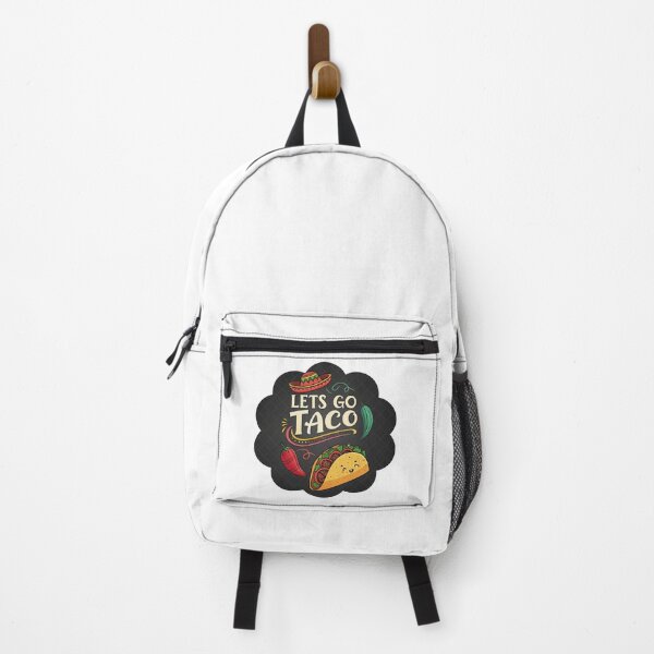 Item preview, Let’s Go Taco – Funny Food Pun Mexican Taco Design designed and sold by PnrArtDesign.