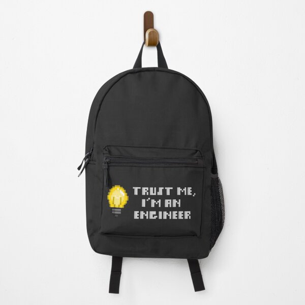 Item preview, Trust Me, I'm an Engineer – Pixel Art Lightbulb Design designed and sold by Dugolivia.