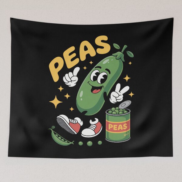 Item preview, PEAS TASTE THE PEANESS designed and sold by CookWorldLaughs.