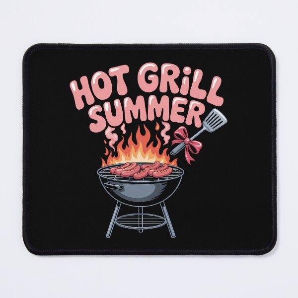 Item preview, Sizzling Grill Summer Funny BBQ Sausage designed and sold by CookWorldLaughs.