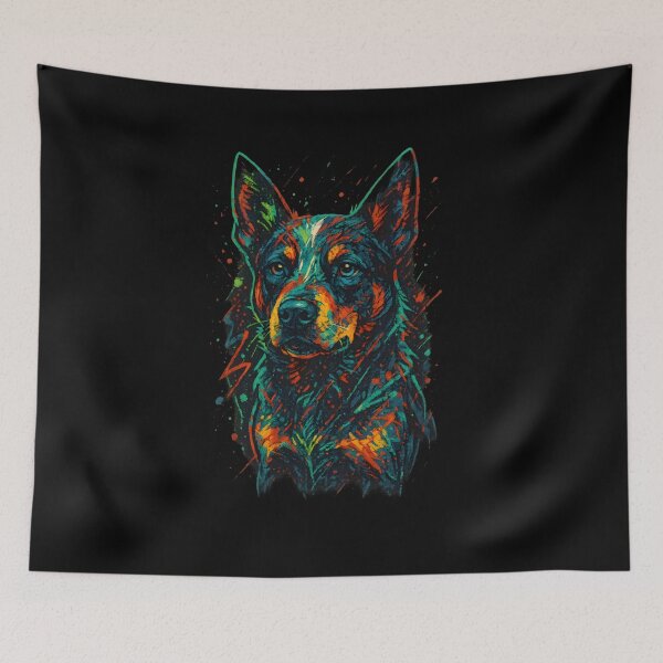 Item preview, Graffiti Spirit Dog designed and sold by Uglyandcute.