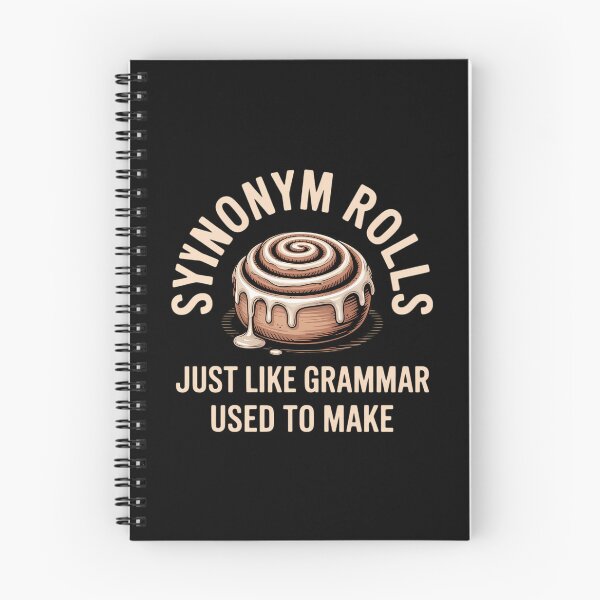 Item preview, Synonym Rolls Joke Cinnamon Rolls Grammar Pun Funny Teacher designed and sold by CookWorldLaughs.