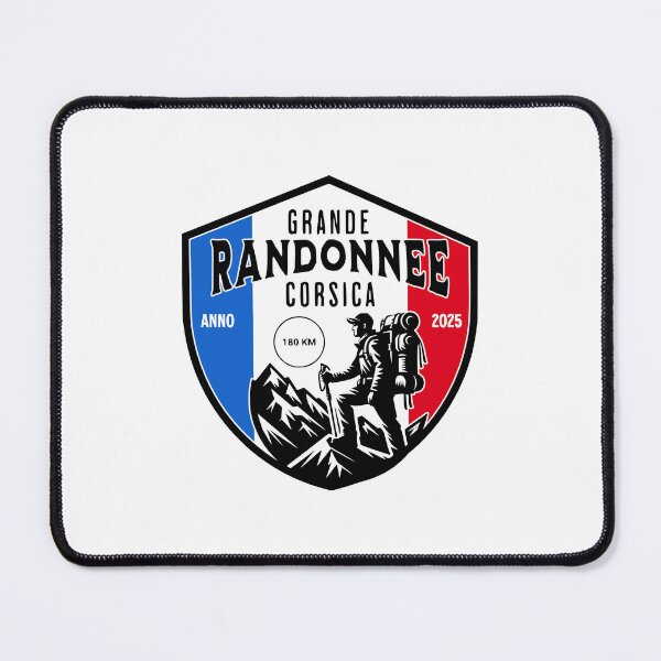 Item preview, grande randonnee corsica 2025, shirt or sticker and more designed and sold by designkb.