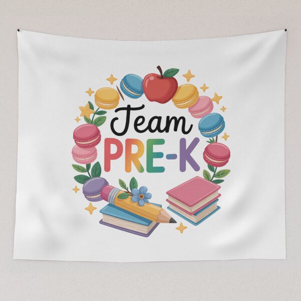 Item preview, Team Pre-K Teacher Student Preschool Back To School designed and sold by CookWorldLaughs.