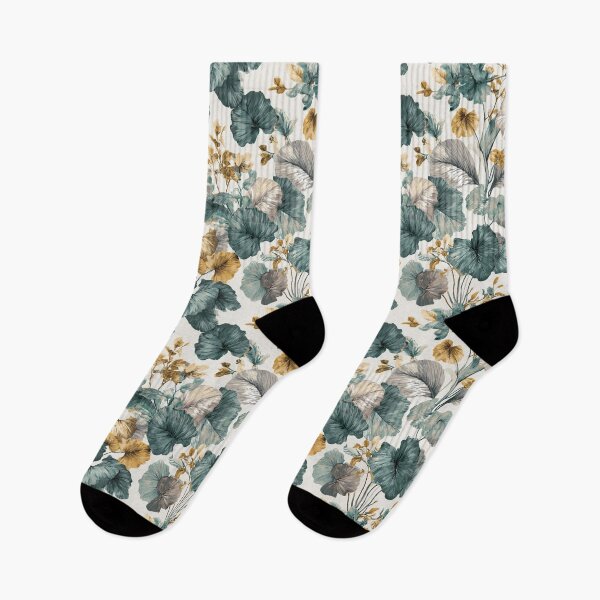 Item preview, Elegant Vintage Botanical Leaf Pattern designed and sold by CleverboyDsgns.