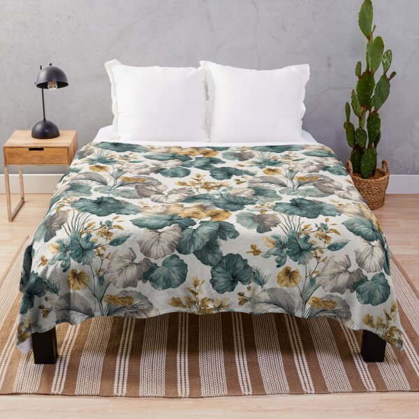 Item preview, Elegant Vintage Botanical Leaf Pattern designed and sold by CleverboyDsgns.