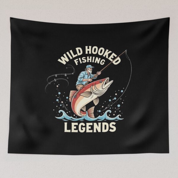 Item preview, Wild Hooked Fishing designed and sold by Aise06.
