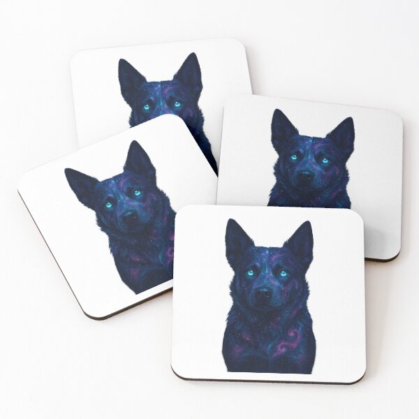 Item preview, Cosmic Cattle Dog designed and sold by Uglyandcute.