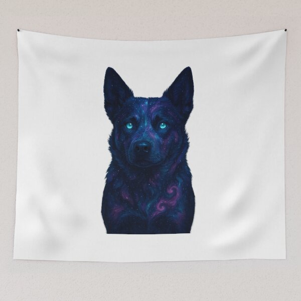 Item preview, Cosmic Cattle Dog designed and sold by Uglyandcute.