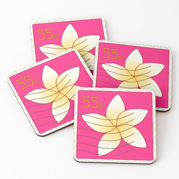 Item preview, plumeria stamp designed and sold by sweetb3rry.