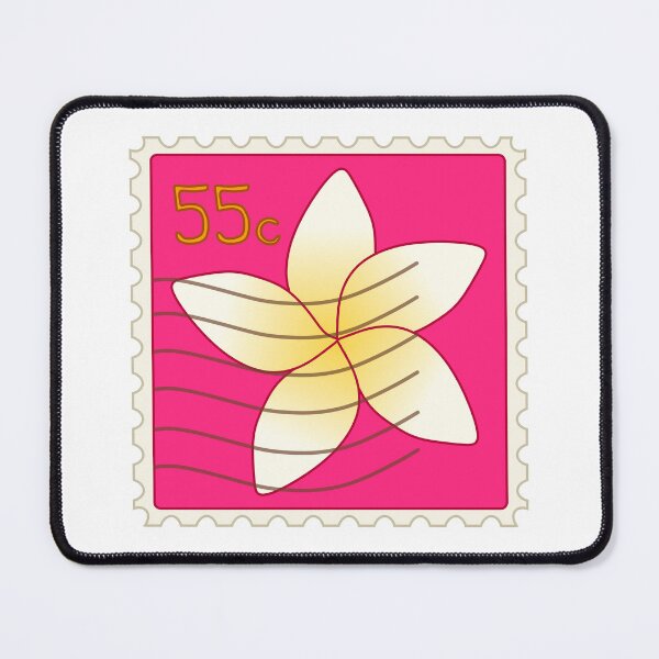Item preview, plumeria stamp designed and sold by sweetb3rry.