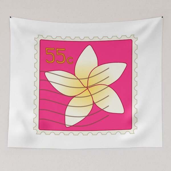 Item preview, plumeria stamp designed and sold by sweetb3rry.