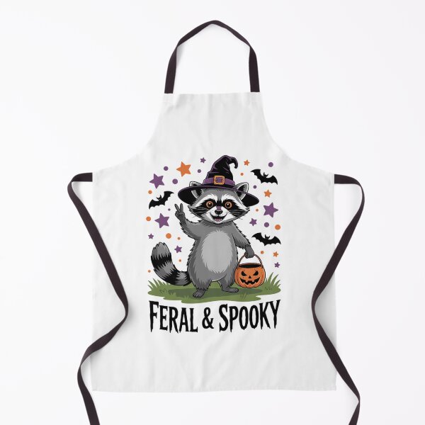 Item preview, Feral & Spooky Funny Creepy Raccoon Feral & Spooky Hallowen designed and sold by DoorwayThreads.