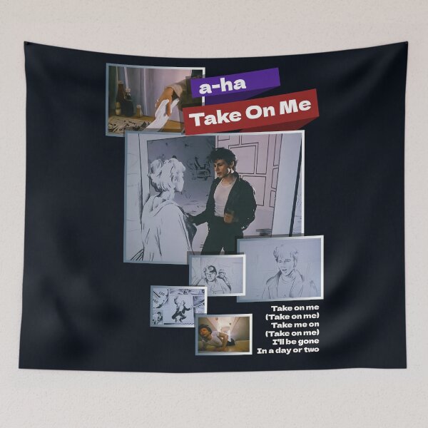 Item preview, a-ha - Take On Me designed and sold by Aleksandar Kostjuk.