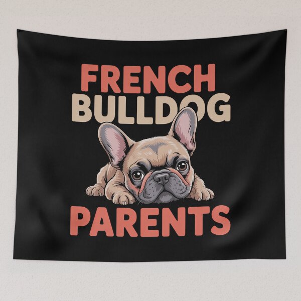 Item preview, French Bulldog Parents Frenchie Bulldogs French Bulldog designed and sold by DoorwayThreads.
