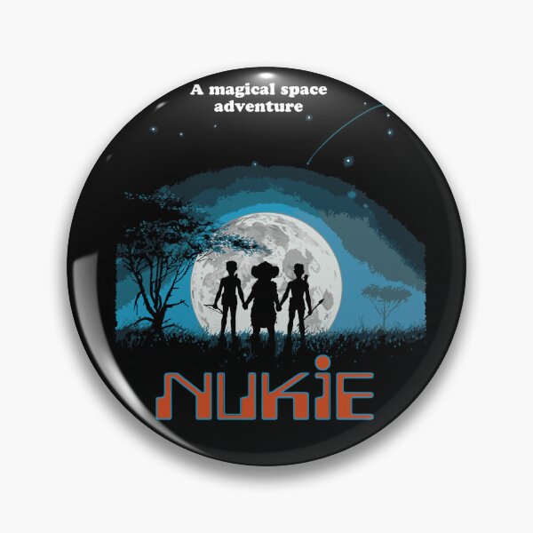 Item preview, Nukie - A magical space adventure - 80's Retro designed and sold by PrimaryTarget.