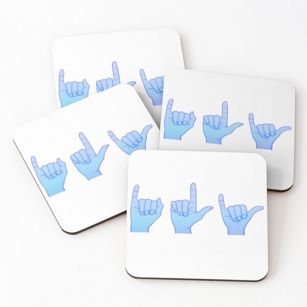 Item preview, I Love You in ASL designed and sold by ant-arctic.