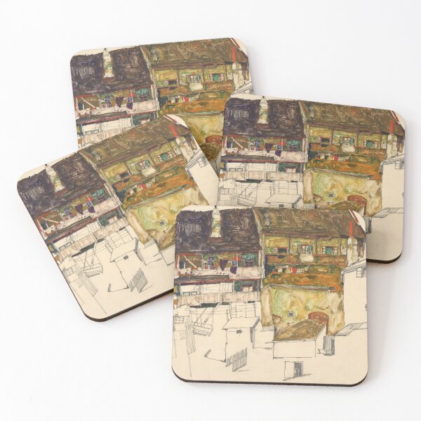 Item preview, Old Houses in Krumau designed and sold by Craphe.