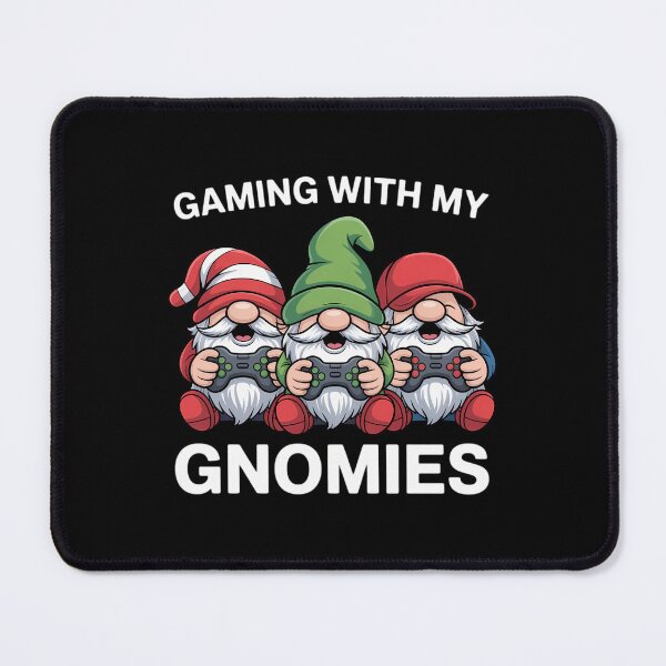 Item preview, Funny Gaming with my gnomies Christmas Gnome Video Games designed and sold by DoorwayThreads.