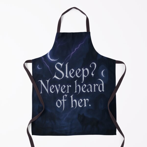 Item preview, Sleep? Never heard of her. designed and sold by MidnightMoodCo.