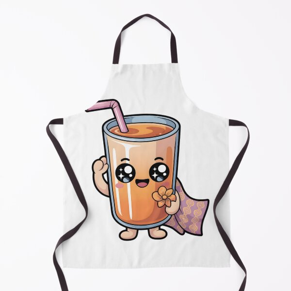 Item preview, Cute Thai Milk Tea Character Illustration designed and sold by ChibiPCStudio.