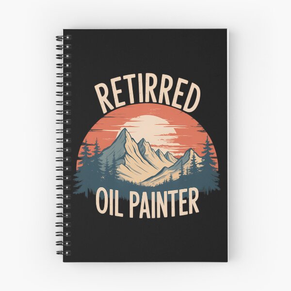 Item preview, Funny Retirement for Retired oil painter designed and sold by DoorwayThreads.