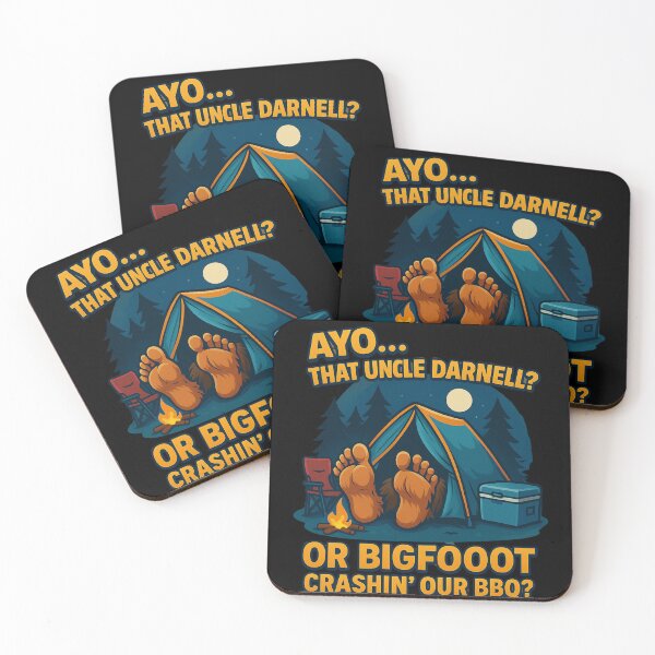 Item preview, Bigfoot or Uncle Darrell? Camping Mystery Unsolved designed and sold by BestDetailer.