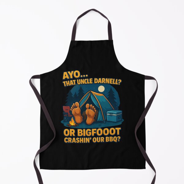 Item preview, Bigfoot or Uncle Darrell? Camping Mystery Unsolved designed and sold by BestDetailer.