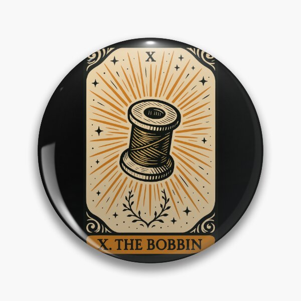 Item preview, Sewing Tarot Bobbin of Fate designed and sold by BRU Design.