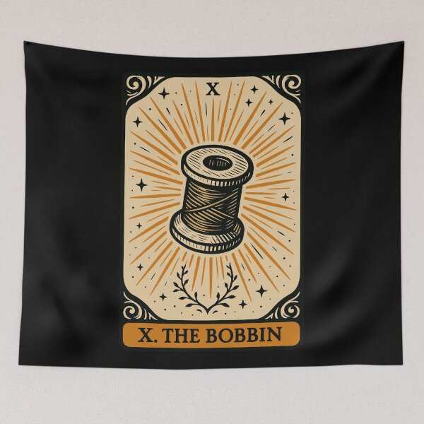 Item preview, Sewing Tarot Bobbin of Fate designed and sold by BRU Design.