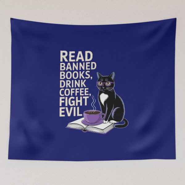 Item preview, Anti Fascist banned books designed and sold by CandyVenom.