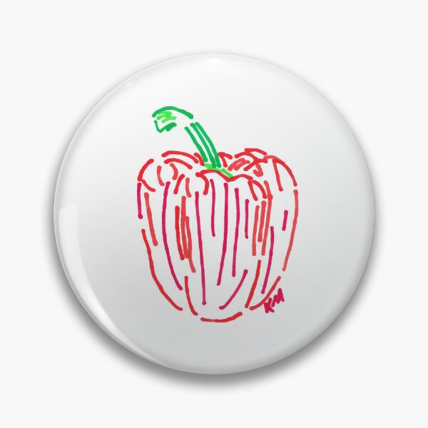 Item preview, Red Bell Pepper designed and sold by katherine montalto.