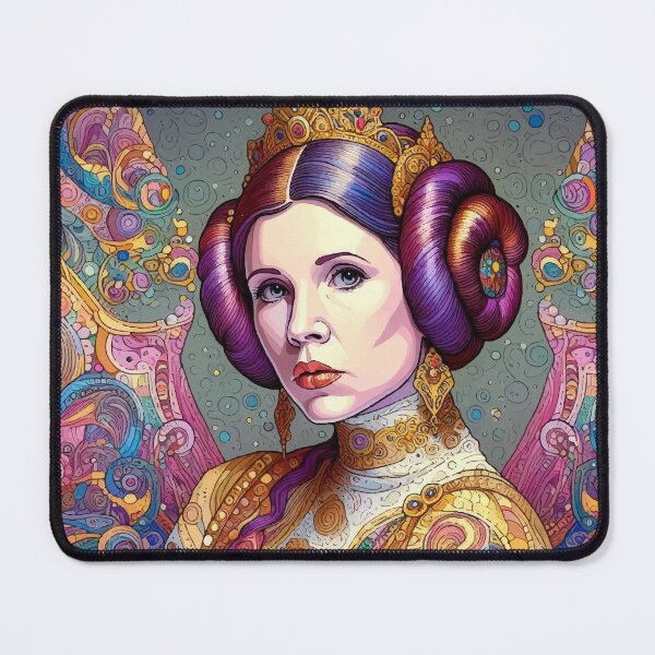 Item preview, Princess Leia Ornamental Art Print designed and sold by  Ojo de Lilith.