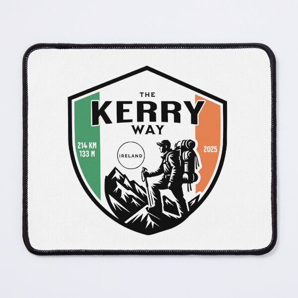 Item preview, THE KERRY WAY -IRELAND-2025-colors of ireland flag designed and sold by designkb.
